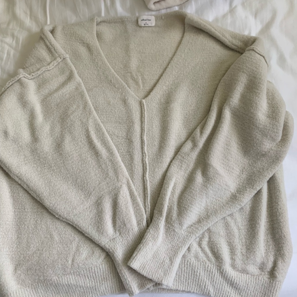 Hush Knit V Neck Sweater